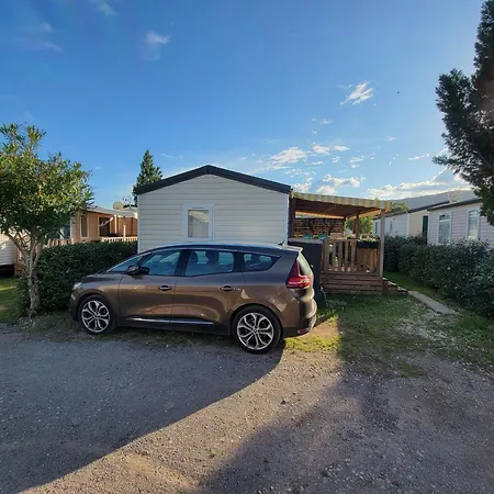 Mobilhome Climatise Au Camping Les Salins De La Gardiole