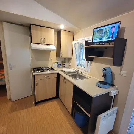 Mobilhome Climatise Au Camping Les Salins De La Gardiole Kemp Vic-la-Gardiole